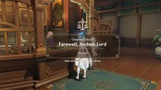 Genshin Impact JP/ENG SUB 4K - Chapter 1: Act 2 - Farewell, Archaic Lord