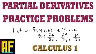 How to Solve Partial Derivatives - Examples