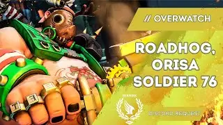 Overwatch Compilation: Roadhog, Soldier-76, Zarya, Orisa, and more!