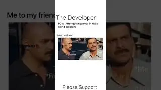 when we get error in programming
