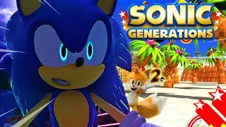 Bro This New Sonic 2 Movie Skin Goes CRAZY! | Sonic Generations [Mods]