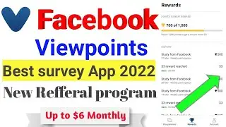 Facebook viewpoint app se paise kaise kameya || Facebook viewpoint survey not received