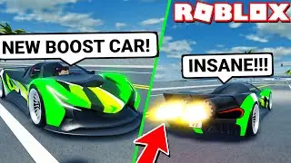 The New BOOST Super Car is Insanely Fast! in Vehicle Legends Update! (Roblox)