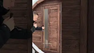 Обзор на баню-бочку. Часть 1 