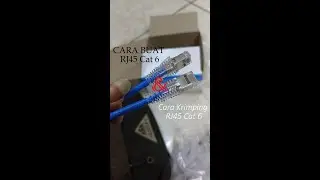 Cara Krimping RJ45 Cat 6