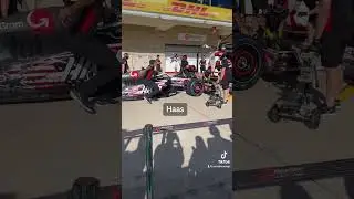 Pit Stop Practice by Ferrari, Haas and Red Bull at the 2023 US Grand Prix at Circuit of the Americas