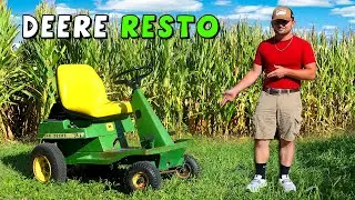 I Saved A 1973 John Deere 56 Lawnmower | Project 56