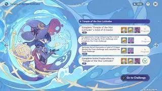 Genshin Impact (Temple of the Star Latitudes)