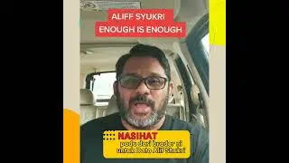 Nasihat Padu Brader ni untuk Alif Syukri ! | Netizen bersetuju