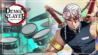 Demon Slayer: Kimetsu no Yaiba Season 2 PV (Drum Cover) 「Akeboshi, Zankyou Sanka」 - LiSA, Aimer