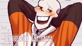 【Undertale】BHC Stretch - Speed Draw【SAI】