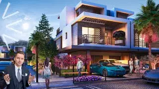 Violet townhouses at Damac Hills 2