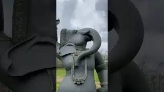 Great to see in Ireland !!!  Black granite sculptures