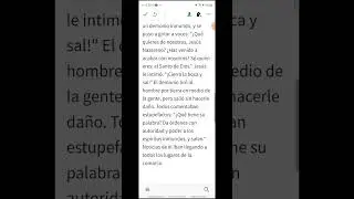 i222 - Lucas 4, 31-37 - EVANGELIO DEL DÍA en Latín, Español y Griego