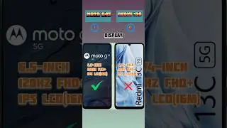 MOTO G45 5G VS REDMI 13C 5G