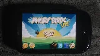 Angry Birds Lite on Palm Pre (webOS)