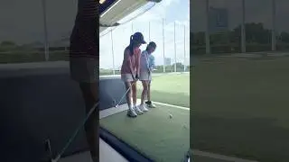 พาเฌอแตมมาตีกอล์ฟครั้งแรกที่ Topgolf