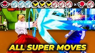 ALL SUPER MOVES TUTORIAL - Fatal Fury: Wild Ambition (Playstation 1)