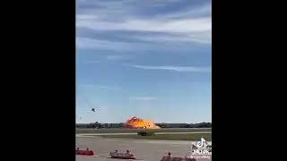 Dallas Airshow Collision | Another angle #airshow #crash #dallas #plane