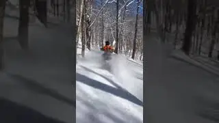 Yamaha 450f ripping a Timbersled Riot 3!