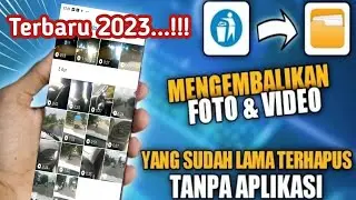 Cara Mengembalikan Foto & Video Yang Terhapus Permanen Tanpa Aplikasi 