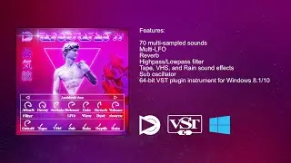 Vaporwaves 64-bit VST plugin instrument for Windows
