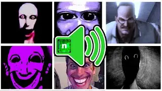 6 * NEW * NICO'S NEXTBOTS  SOUNDS & Their ORIGINS  part 2 / Aooni, Afton, Alternate, Armstrong, etc.