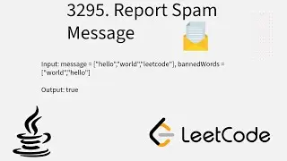 3295. Report Spam Message  #leetcode #javaprogramming #dsa #dsalgo  #hashmap #coding #array #strings