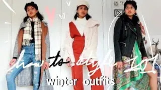 how to style outfits 101 // winter basics