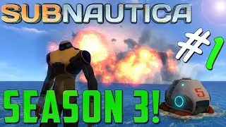 SUBNAUTICA! | CRASH LANDING!!  | BEGINNERS TUTORIAL/GUIDE | S3 EP1 | SUBNAUTICA SURVIVAL GAMEPLAY