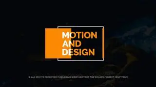 Minimalistic Titles - After Effects template