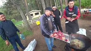 Хоразм Таксислари Санкт Петербургда Хоразмча ош килишди.....