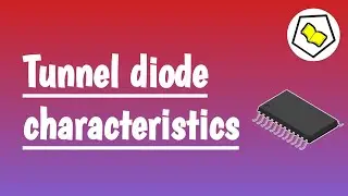 Tunnel diode characteristics | Volt - ampere characteristics of a tunnel diode.