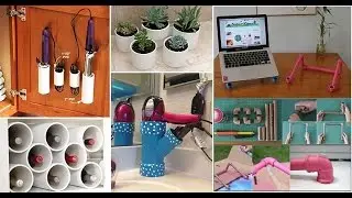 creative recycle pvc ideas