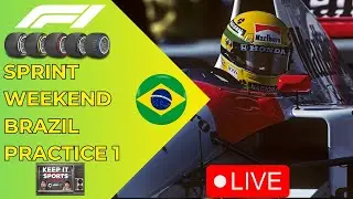 F1 2024 SPRINT WEEKEND BRAZIL: PRACTICE 1