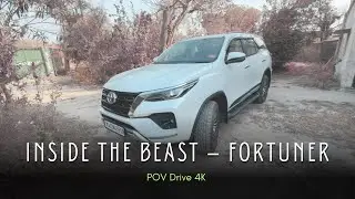 Fortuner POV: This SUV Feels Like a TANK 💪💥