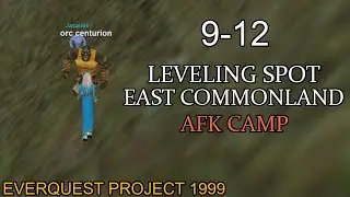Level 9-12 AFK camp in East Commonlands (EQ P99)