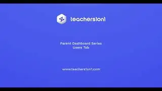 Teachers 1on1 | How-To Add and Edit Users