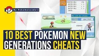 Pokemon New Generations Cheats - Rare Candies, Master Balls, and More #pokemon #pokemoncoders