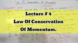 Law Of Conservation Of Momentum!