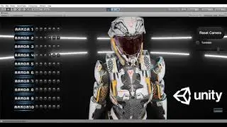 Sci-Fi Armor 10 Unity