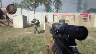 Modern warfare 1v1 quick scope Battle trash talker with his Coach (Gets Heated 🤭)