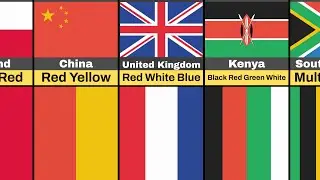 🎨 Hidden Meanings of Colors on Flags (By Country)