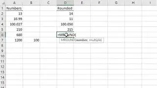 MROUND Function - Excel