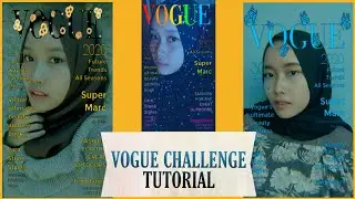 Tutorial Edit Foto Vogue Challenge Mudah | Edit Foto Ala Selebgram | #NgeditWithPutri