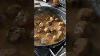 Creamy Meatballs Pasta 🧆