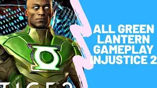 ALL GREEN LANTERN TEAM INJUSTICE 2 MOBILE | JSGL+EGL=BOOM!