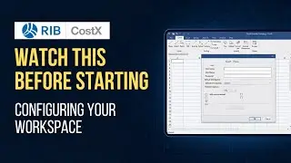 How to Set Up a CostX Project Correctly | Video 02 | Training Series