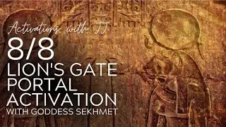Lion's Gate Portal Activation | Channeled Message from Goddess Sekhmet