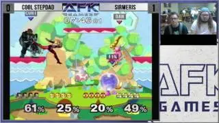 AFKM19 | CoolDragon^4 & Stepdad vs. Spy & Sirmeris | Melee Doubles